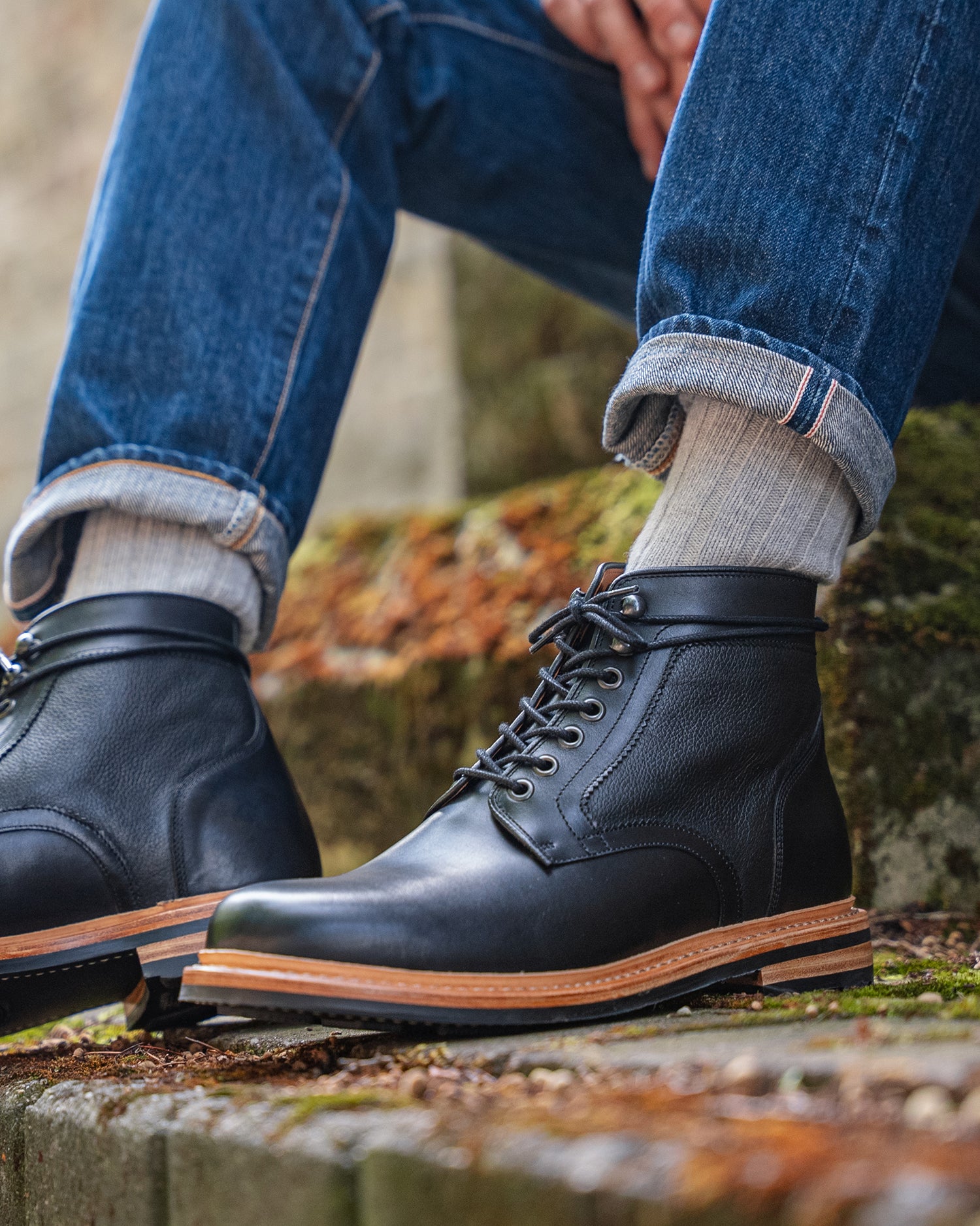 Lennertson Chieftain Boot in Black - Rugged Refined Style