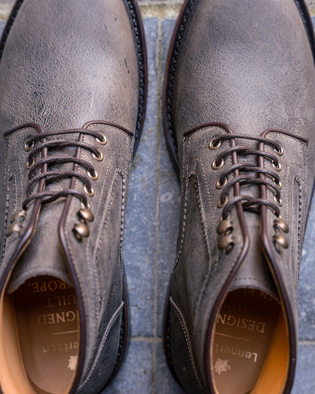 Chieftain Boot in Waxed Kudu 'Clover' | Lennertson – Lennertson Shoes
