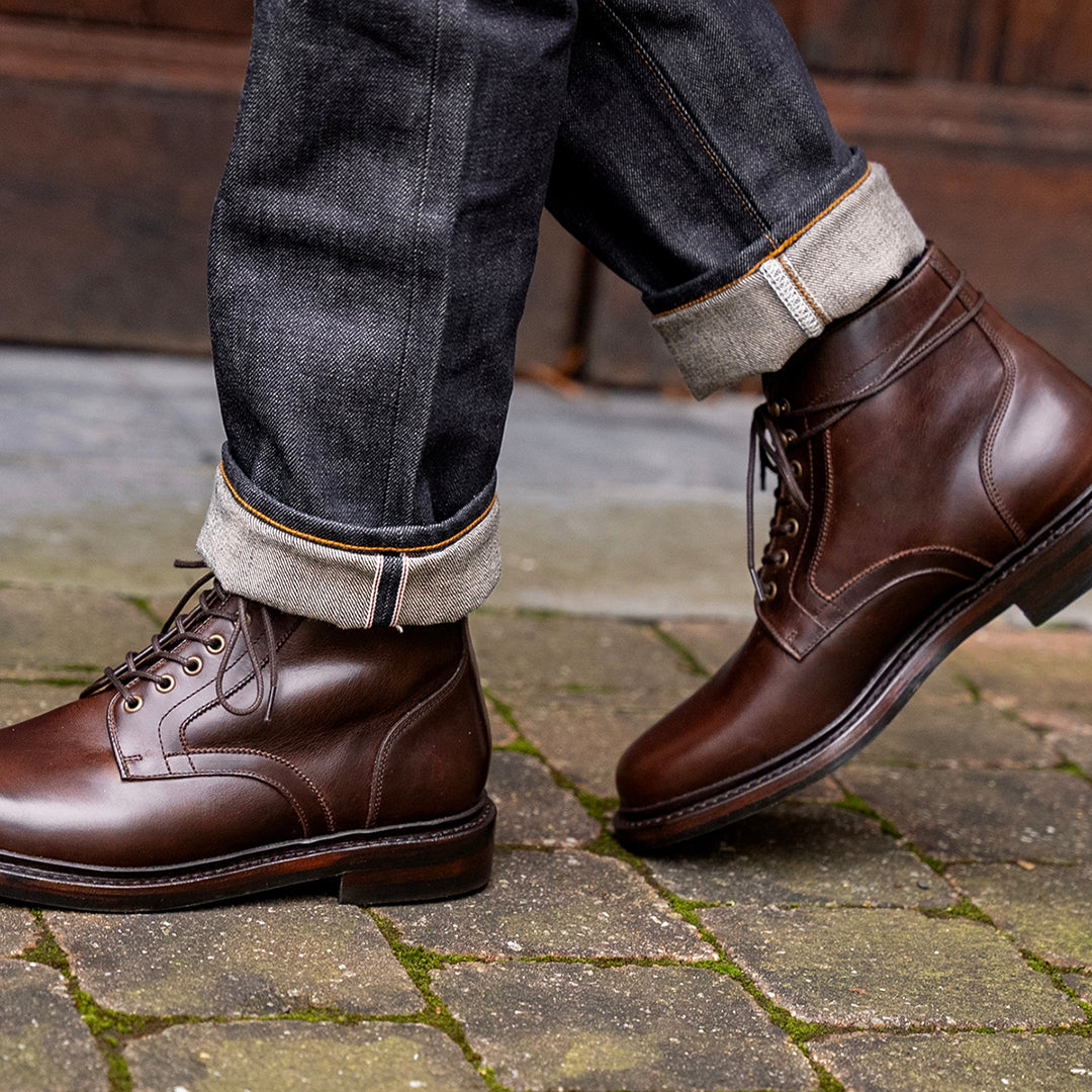The Chieftain in Oiled Walnut | Handmade Goodyear Welted Boots