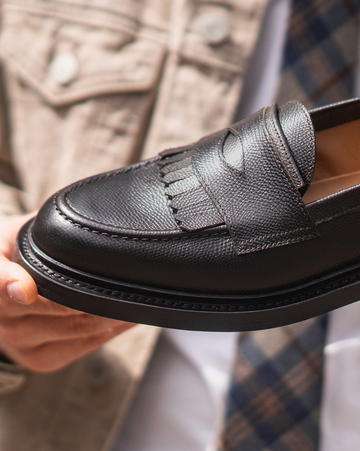 ZANZARA Mens Black Leather Slip On Loafers Shoes Size 11 ZANZARA Mens Black Leather Slip On Loafers Shoes Size 11